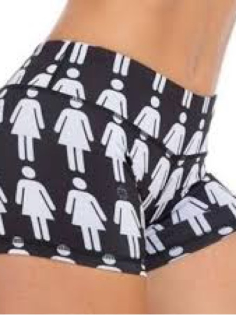 IADB Mfg (It’s All About Booty) athletic training compression shorts XS
